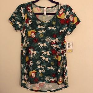 LuLaRoe Christmas Classic T - NWT